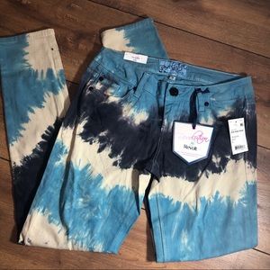 NWT- Revolution Tie die jeans